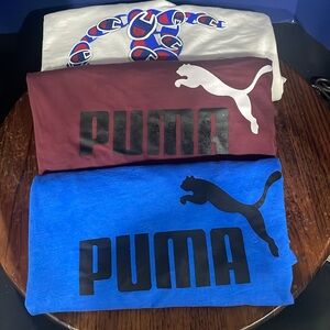 Puma and Champion Tee Shirts Bundle of 3 NWT